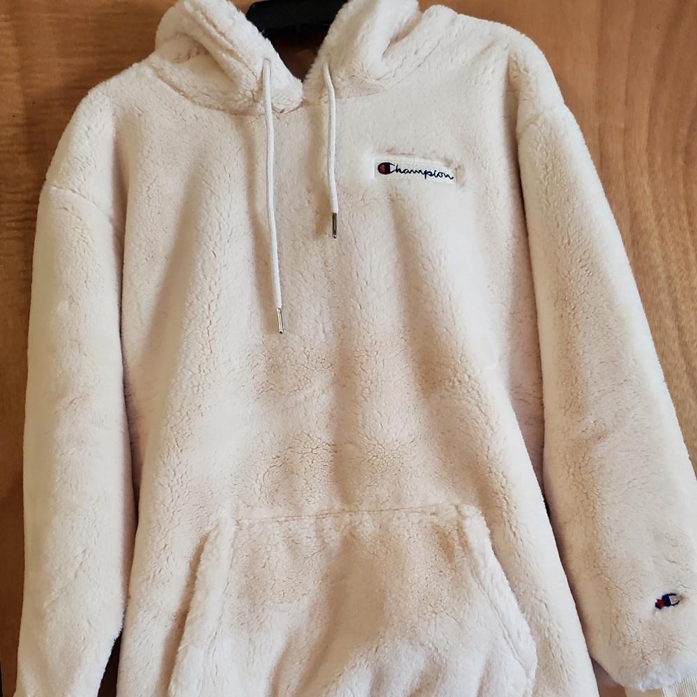 Champion Plush Hoodie Size XL